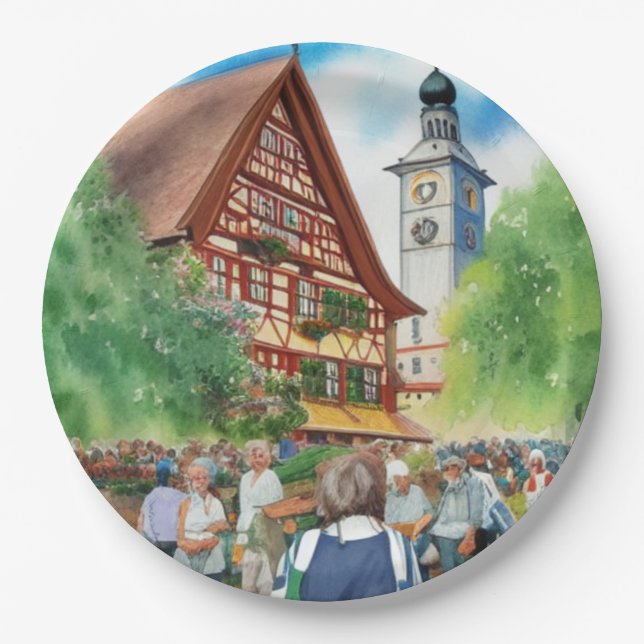 Oktoberfest Paper Plate (Front)