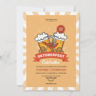 Oktoberfest Party Flyer / Invitation