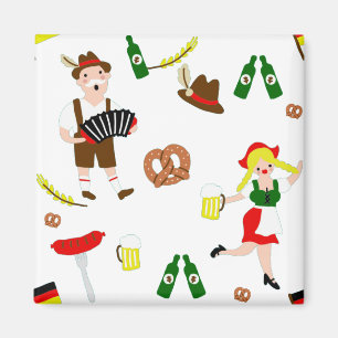 Oktoberfest party magnet