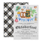 Oktoberfest Party Rustic Bavarian Beer & Pretzel