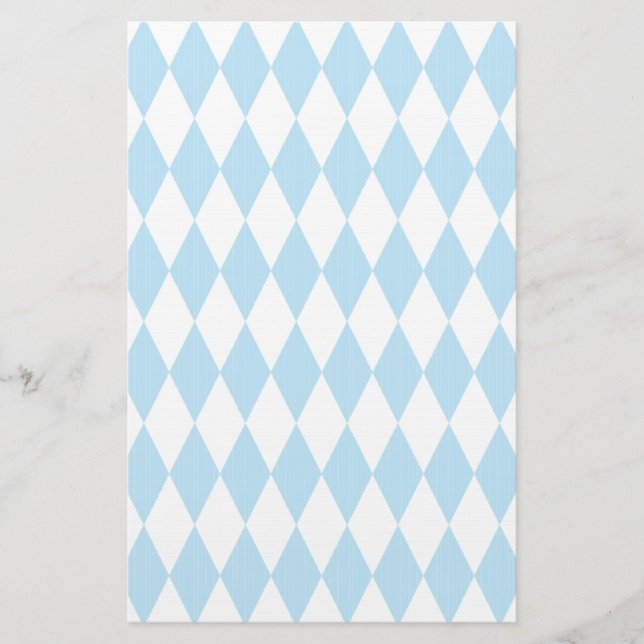 Oktoberfest pattern with fabric texture stationery (Front)