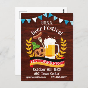 Oktoberfest Postcard