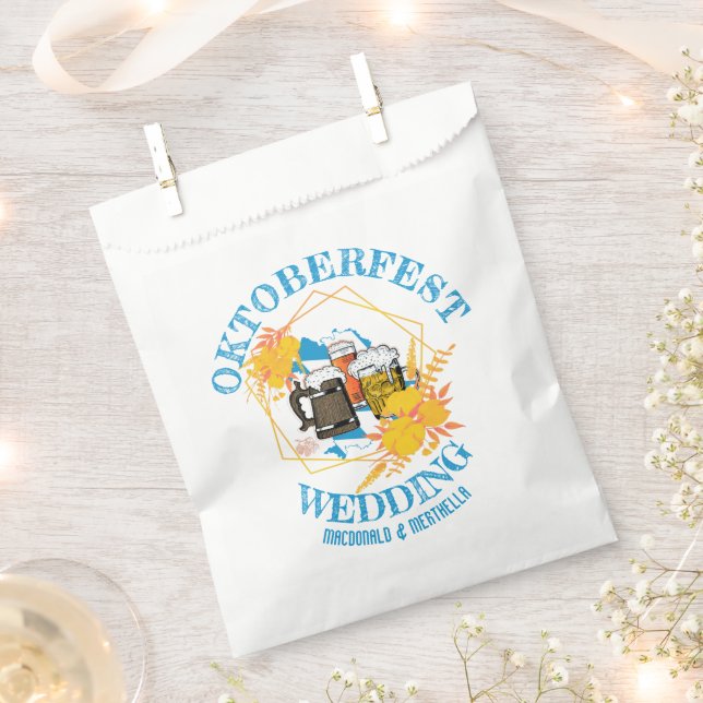 OKTOBERFEST Wedding Favour Bags (Clipped)