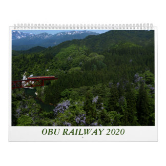 Okutake Railway Calendar 2020