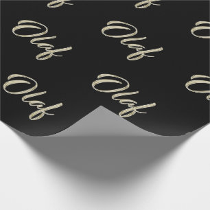 Olaf First Name Name of edles gift paper