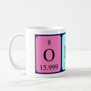 Olan periodic table name mug