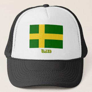 Öland flag with name (unofficial) trucker hat