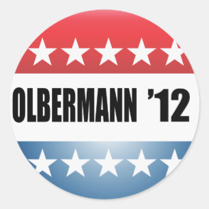 OLBERMANN CLASSIC ROUND STICKER