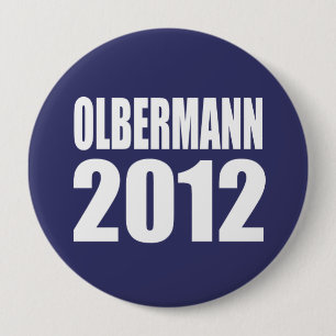 OLBERMANN Election Gear 10 Cm Round Badge