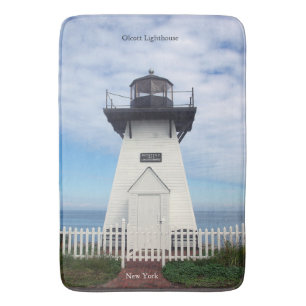 Olcott Lighthouse bathmat
