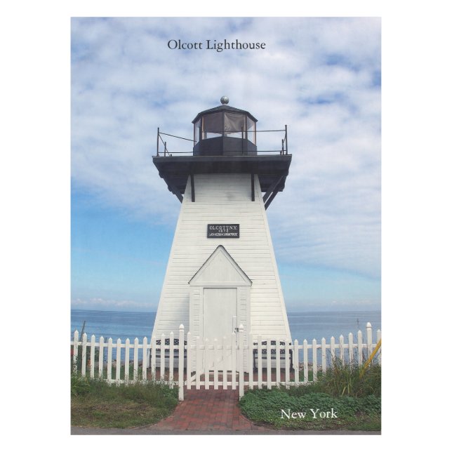 Olcott Lighthouse Tablecloth (Front)