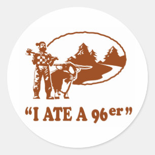 Old 96er classic round sticker