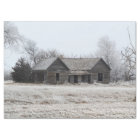 Old Abandoned Homestead in the Dead of Winter