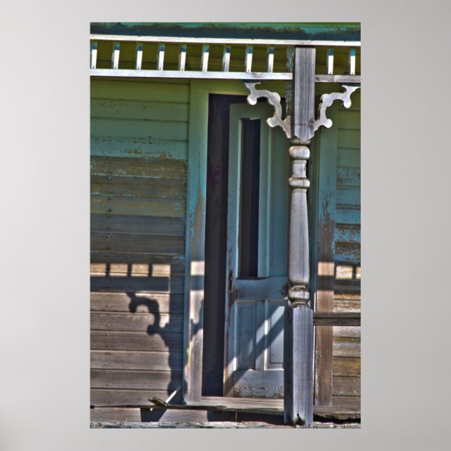 Old, abandoned homestead poster (Front)