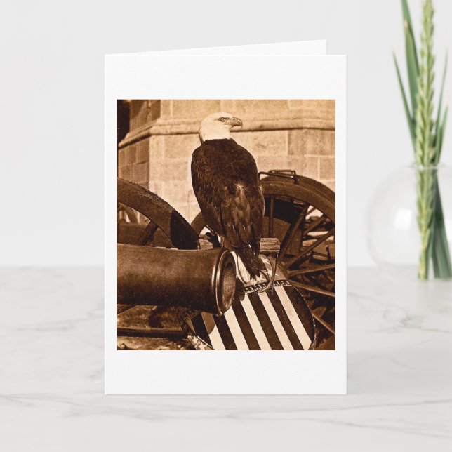 Old Abe-The Wisconsin War Eagle Stereoview ca 1875 Card (Front)