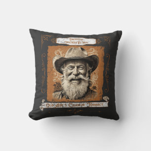 Old Abe's Chawin' Tobaccy Cushion