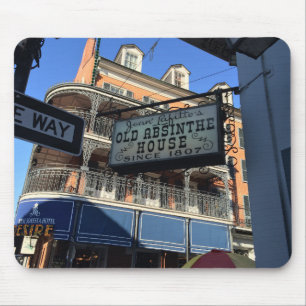 Old Absinthe House New Orleans Louisiana Souvenir Mouse Mat