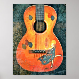 Old Acoustic Poster