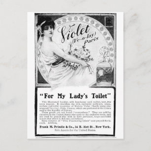 Old Advert: For My Lady’s Toilet Postcard