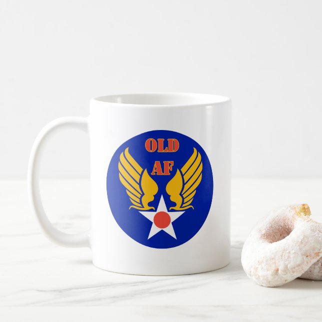 Old AF mug (With Donut)