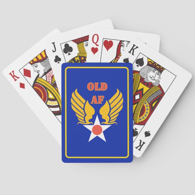 Old AF Playing Cards (Back)