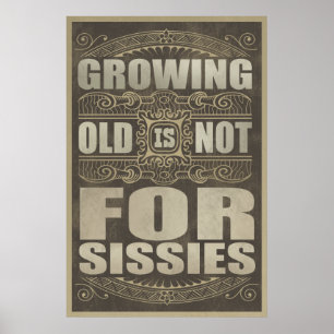 Old Age Humour Poster