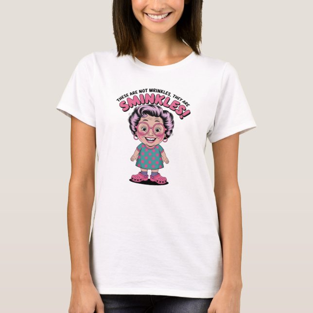 Old Age Humour T-Shirt (Front)
