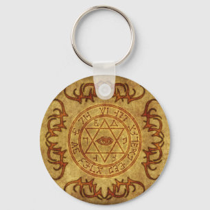 old age wicca- protective key ring