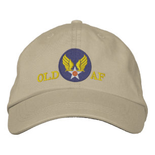 Old Air Force Embroidered Cap