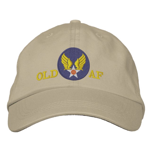 Old Air Force Embroidered Cap (Front)