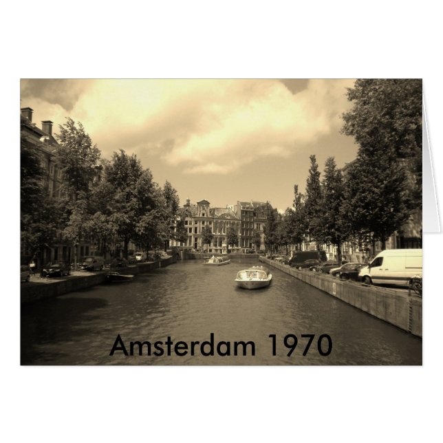Old Amsterdam Photocard (Front Horizontal)