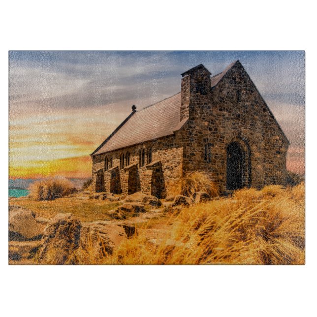 Old Ancient Church on the Plains Cutting Board (Front)