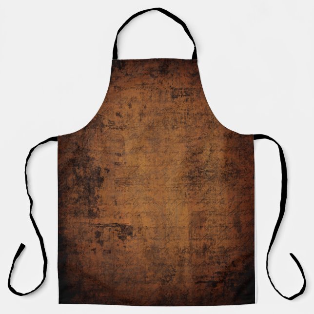 Old ancient vintage texture apron (Front)
