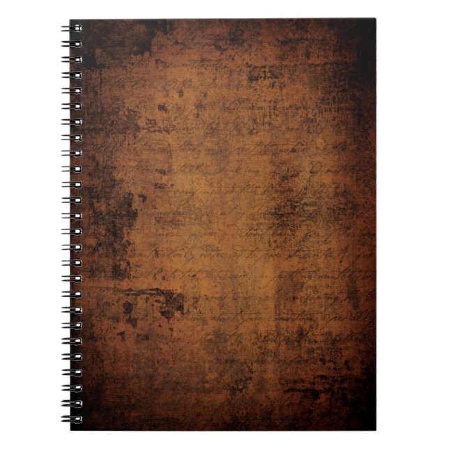 Old ancient vintage texture notebook (Front)