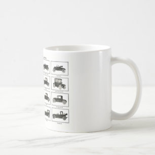 Old and classic car (retro auto): Vintage Cars Coffee Mug
