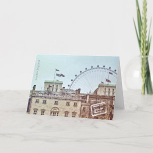 OLD AND NEW LONDON Greeting Card