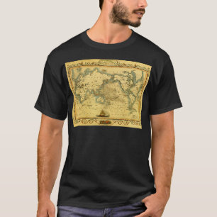 Old Antique World Map T-Shirt