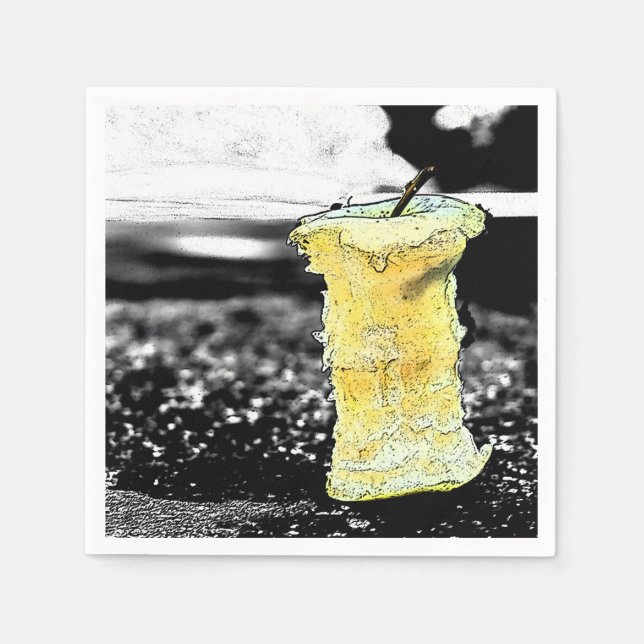 Old apple napkin (Front)