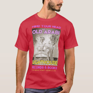 Old Arabi Lighthouse Records  Books TShirt