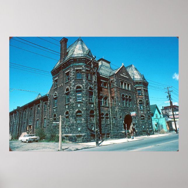 Old Armoury Wilkes-Barre Pa. Poster (Front)