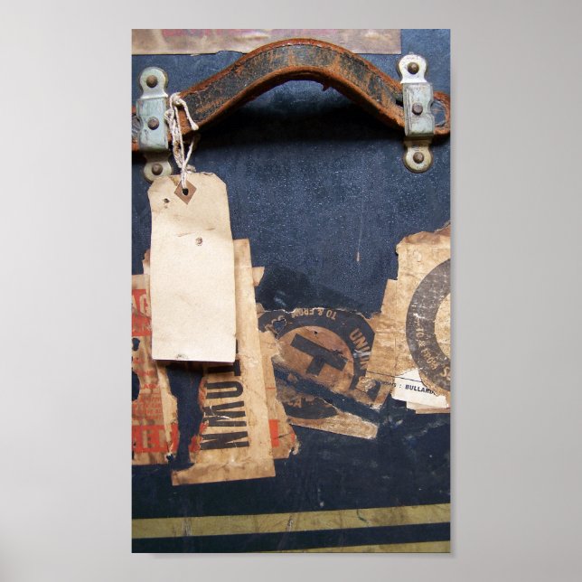 Old Baggage Stickers Poster (Front)