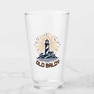 Old Baldy Lighthouse Sunrise Glass