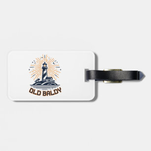 Old Baldy Lighthouse Sunrise Luggage Tag
