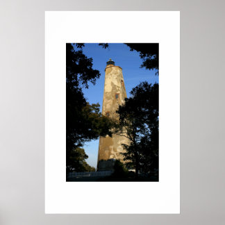 Old Baldy through the trees Poster