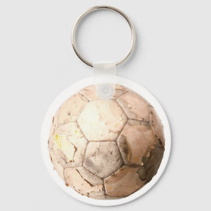 Old Ball Key Ring