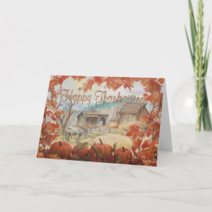 OLD BARN & APPALOOSA by SHARON SHARPE Holiday Card
