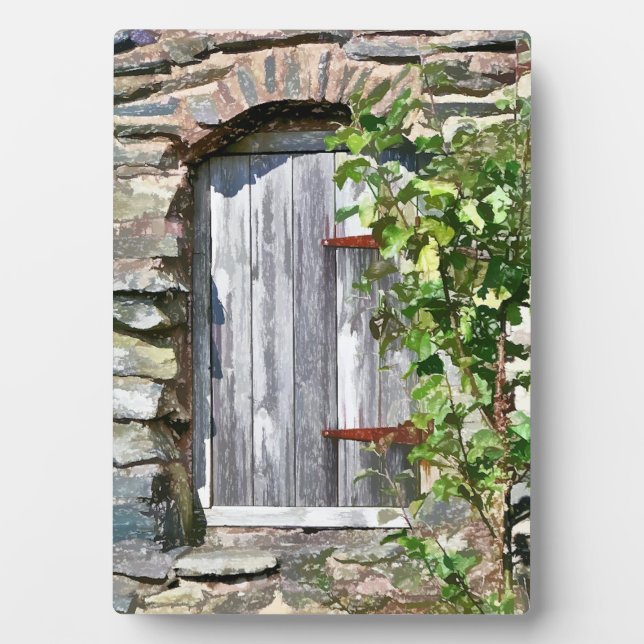 OLD BARN DOOR PLAQUE (Front)