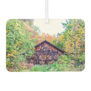 Old Barn in the Fall Car Air Freshener