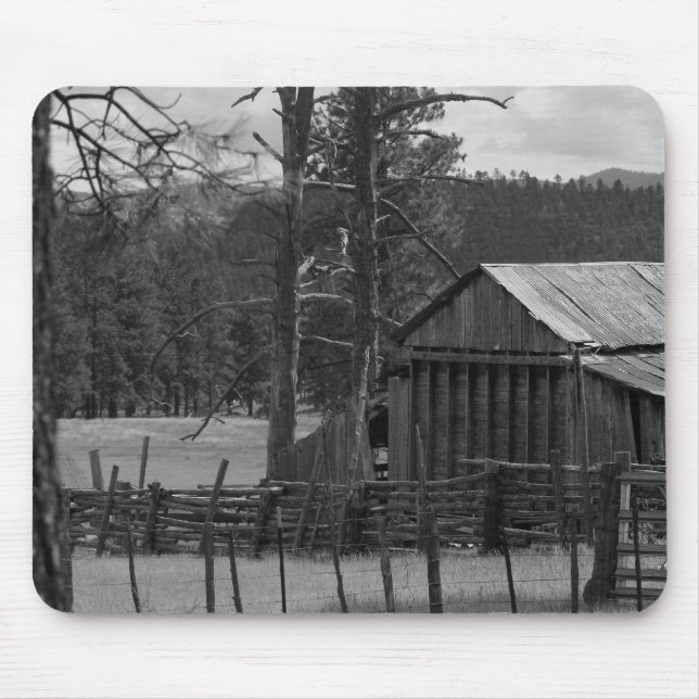 Old Barn Mouse Mat (Front)