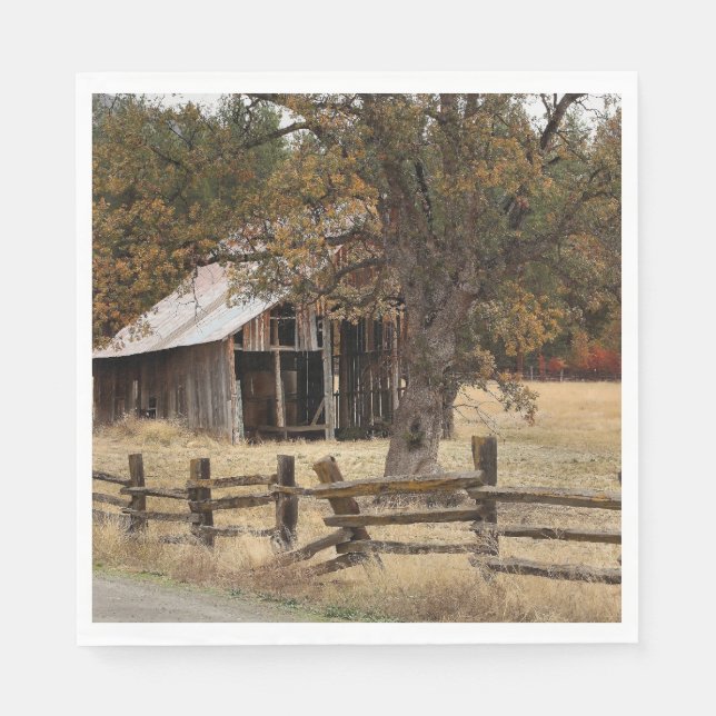 OLD BARN NAPKIN (Front)